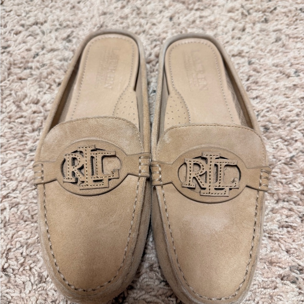 Ralph Lauren Tan Women’s Loafers